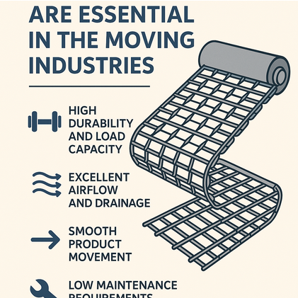 Read more about the article Why Honeycomb Belts Are Essential in the Moving Industries