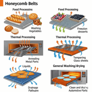 Read more about the article Honeycomb Belts: A Versatile Solution for Diverse Industries