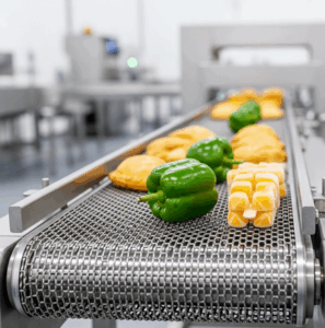 Read more about the article Wire Mesh Conveyor Belts for Food Industry