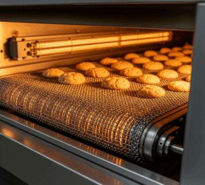 Read more about the article The Unseen Power Behind Thermal Processes: How Wire Mesh Belts Drive Efficiency in Ovens, Baking, and Drying Systems
