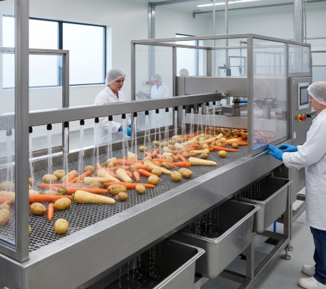You are currently viewing Boosting Hygiene and Efficiency with Wire Mesh Belts in Vegetable Washing